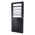 Porta De Giro Em Aço Primer Mista 215x87x12 Cm Basculante Dir