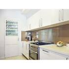 Porta De Giro Em Alumínio Veneziana Divisão Horizontal E Básc