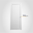 Porta De Giro Em Pvc Externa Direita 210cmx70cmx6cm Multilit