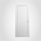 Porta De Giro Em Pvc Externa Direita 210cmx70cmx6cm Multilit