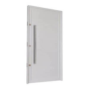 Porta De Giro Lambri Em Alumínio 215 X 104 X 6 Cm Com Puxador