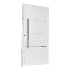 Porta De Giro Lambri Em Alumínio 215 X 104 X 6 Cm Puxador E F