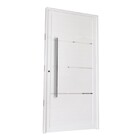 Porta De Giro Lambri Em Alumínio 215 X 104 X 6 Cm Puxador E F