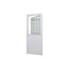 Porta De Giro Lambril Em Alumínio Branco Caribe Max 215x80x6c