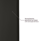 Kit Porta de Madeira de Giro Direito e Esquerdo Nero 210x80cm com Batente 7,5 a 16cm Vivace Plus Artens