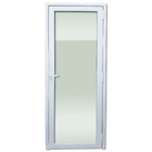 Porta de Giro Vidro 216x80 PVC Esquerdo Brimak
