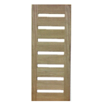 Porta De Madeira 07 Vidros Maciça Cedro Arana Casmavi 62cm X