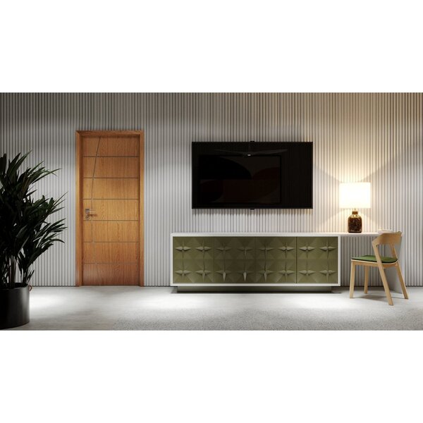 Porta De Madeira 210x70cm Espessura 3,5cm Mso Eucaplac Frisad