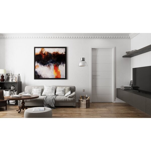 Porta De Madeira 210x72cm Mso Eucaplac Frisada Tivoli Eucatex