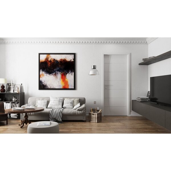 Porta De Madeira 210x80cm Mso Eucaplac Frisada Tivoli Eucatex