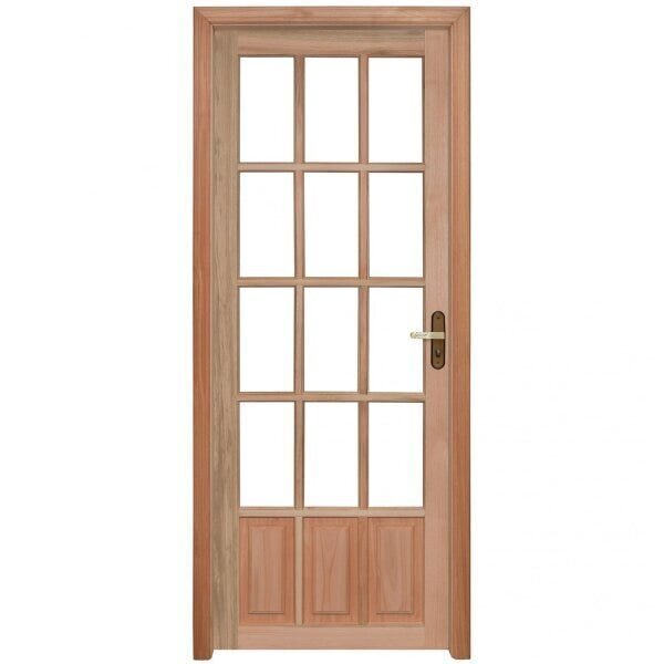 Porta De Madeira 213x94cm Sem Vidro Com Batente 9,4cm Ewk P22