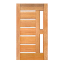 Porta De Madeira  Friso Metã¡lico P/vidro Maciã§a Cedro Arana