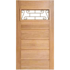 Porta De Madeira  Grade Horizontal Maciã§a Cedro Arana Casmav