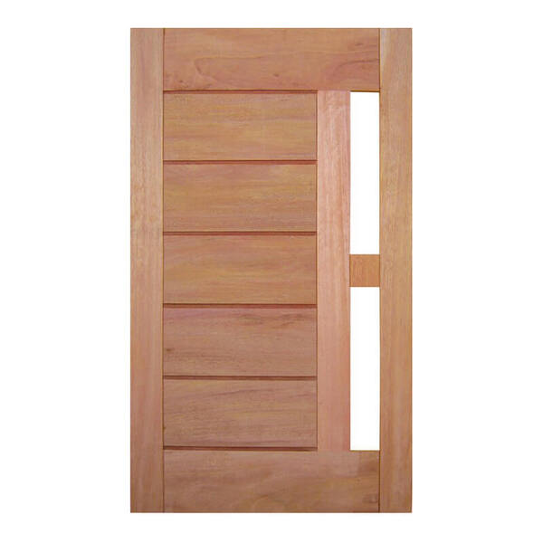 Porta De Madeira  Para Vidro Maciã§a Cedro Arana Casmavi 120c