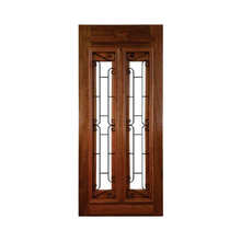 Porta De Madeira Alteza C/ Grade Maciça Cedro Arana Casmavi 7