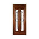 Porta De Madeira Alteza C/ Grade Maciça Cedro Arana Casmavi 9