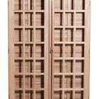 Porta De Madeira Balcão 4 Folhas De Abrir Reta Cedro Arana 2,