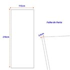 Porta De Madeira Bondoor 210x112cm Friso 07 Angelim Angelim P