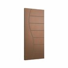 Porta De Madeira Bondoor 210x70cm Friso 10 Jb Portas Angelim