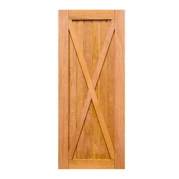 Porta De Madeira Celeiro Maciça Cedro Arana Casmavi 80cm X 21