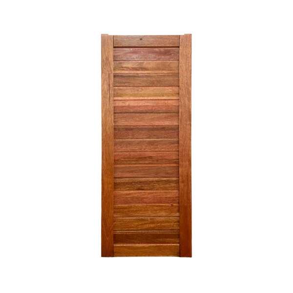 Porta De Madeira Comercial Linha Econômica Maciça Cedro Arana