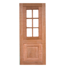 Porta De Madeira Csmv 2 P/ Vidro Maciça Cedro Arana Casmavi 8