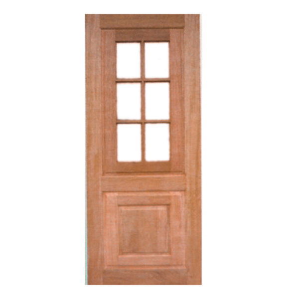 Porta De Madeira Csmv 2 P/ Vidro Maciça Cedro Arana Casmavi 9