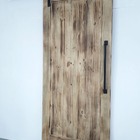 Porta De Madeira De Correr Tipo Celeiro Modelo 1 Painel Fire