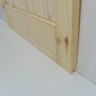 Porta De Madeira De Correr Tipo Celeiro Z Goede Natural 100x2