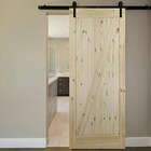 Porta De Madeira De Correr Tipo Celeiro Z Goede Natural 100x2