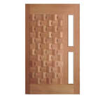 Porta De Madeira Egito P/vidro Maciça Cedro Arana Casmavi 82c