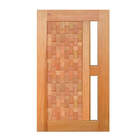 Porta De Madeira Filadélfia P/vidro Maciça Cedro Arana Casmav