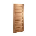 Porta De Madeira Folha 210cmx100cmx3cm Pe28 Esel Natural