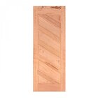 Porta De Madeira Folha 210cmx90cmx3cm Pe26 Esel Natural