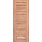 Porta De Madeira Frise 14 Painéis 210x80 Com Marco Regulável