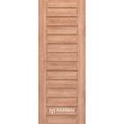 Porta De Madeira Frise 14 Painéis 210x90 Com Marco Regulável