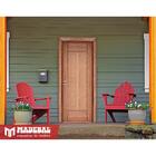 Porta De Madeira Frise Lisa 210x90 Com Marco Regulável 120 À