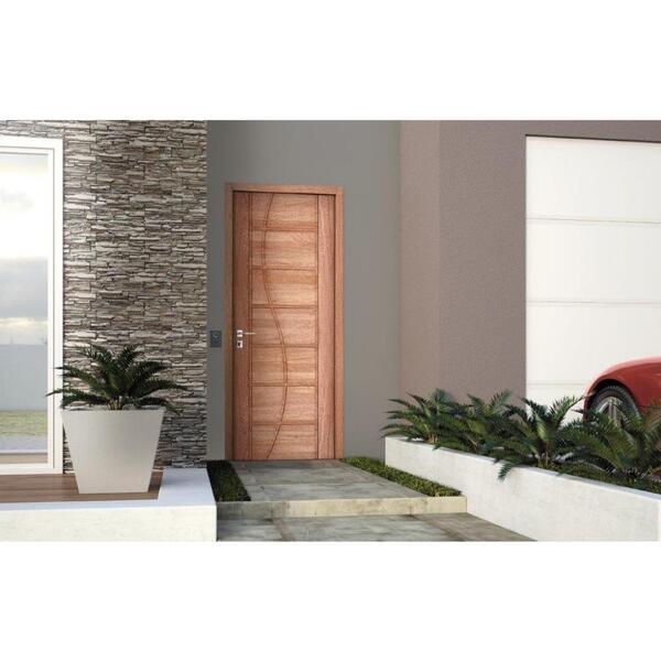 Porta De Madeira Frise S 210x80 Com Marco Regulável 180 À 150