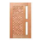 Porta De Madeira Imperial P/vidro Maciça Cedro Arana Casmavi