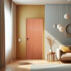 Porta De Madeira Lisa 210x80cm Bondoor Ipê