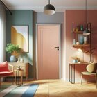 Porta De Madeira Maciça 210x110cm Friso 06 Jb Portas Curupixá