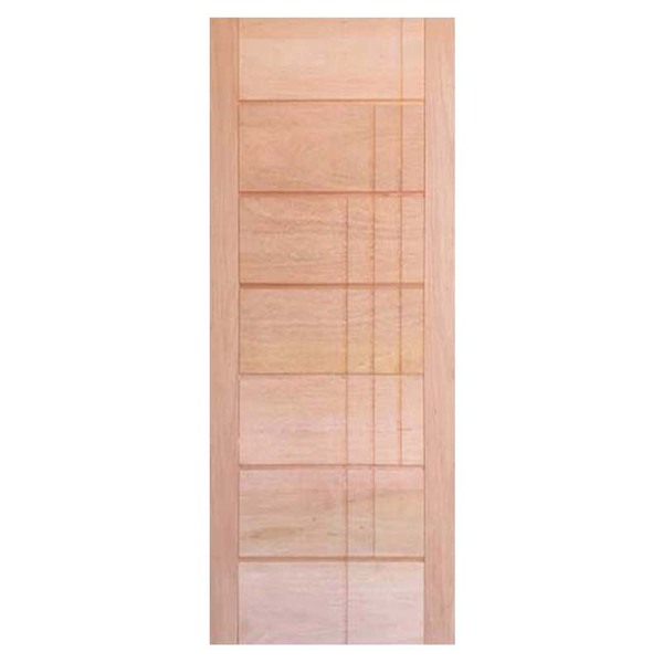 Porta De Madeira Maciça Com 3 Frisos Casmavi De Cedro Arana