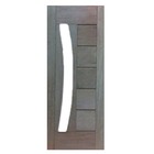 Porta De Madeira Maciça  Para Vidro Em Arco Casmavi De Cedro