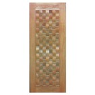 Porta De Madeira Maciça Couro Casmavi De Cedro Arana - 2.10 (