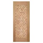 Porta De Madeira Maciça Detalhe Casmavi De Cedro Arana - 2.10