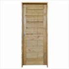 Porta De Madeira Maciça Ekos Completa 2.15x0.86 Lado Direito