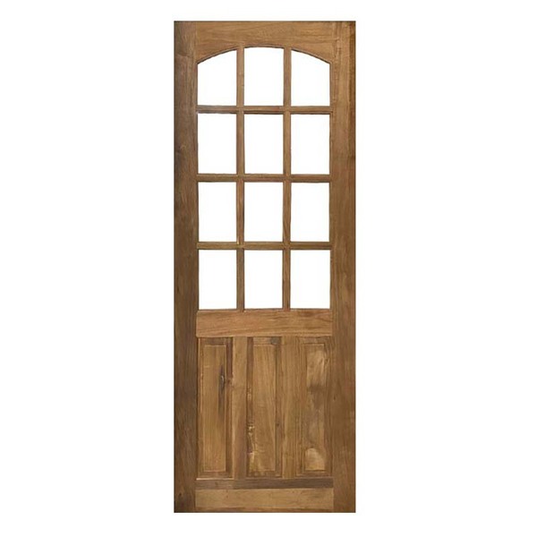 Porta De Madeira Maciça Meia Almofada Rodam Itaúba - 2.10 (a)