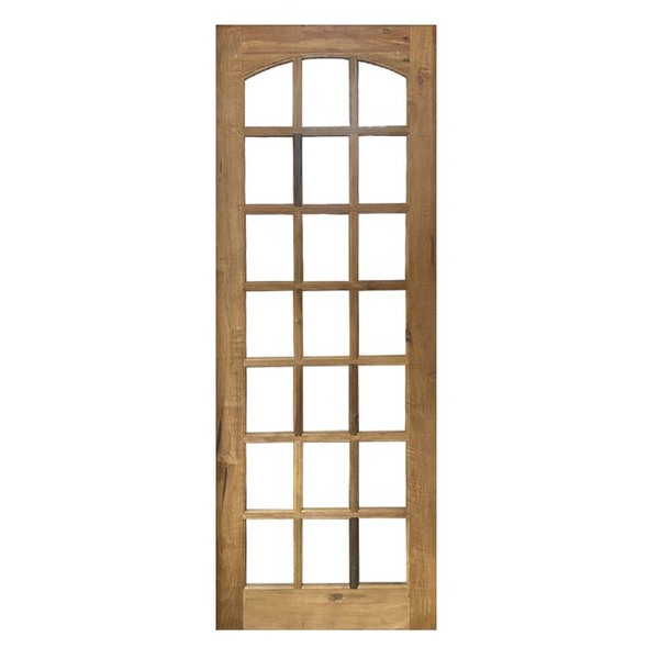 Porta De Madeira Maciça Quadriculada Rodam Itaúba - 2.10 (a)