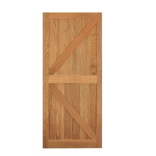 Porta De Madeira Maciça Tauari 210x92x3,3 Celeiro Jomadi Natu