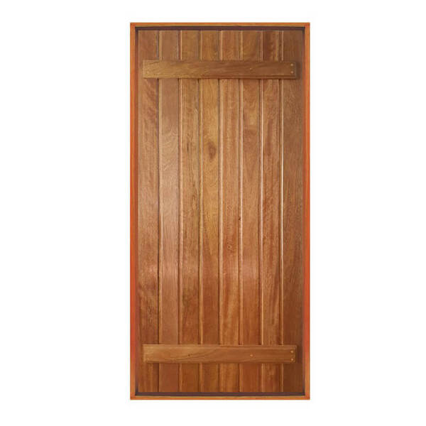 Porta De Madeira Mexicana Com Trava Maciça Cedro Arana Casmav